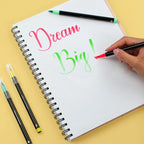Set di 12 Pennarelli con Punta Pennello Bright Colours - Brush Markers