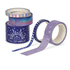 Set di 5 Nastri Adesivi Decorativi di Carta Magic - Tape By Tape