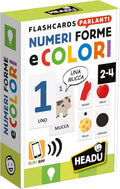 HEADU - Flashcards Parlanti Numeri, Forme e Colori, Sviluppa la Logica dei più Piccoli, Gioco Educativo Bambini