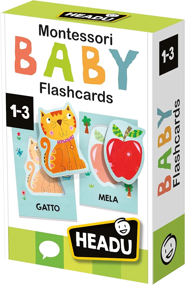 HEADU - Baby Flashcards Montessori