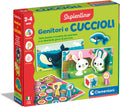 Clementoni Sapientino - Genitori e Cuccioli, Gioco Educativo per Bambini 2-4 Anni