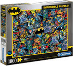 Clementoni - Impossible Puzzle - Batman - 1000 Pezzi - Made In Italy - Puzzle Adulti