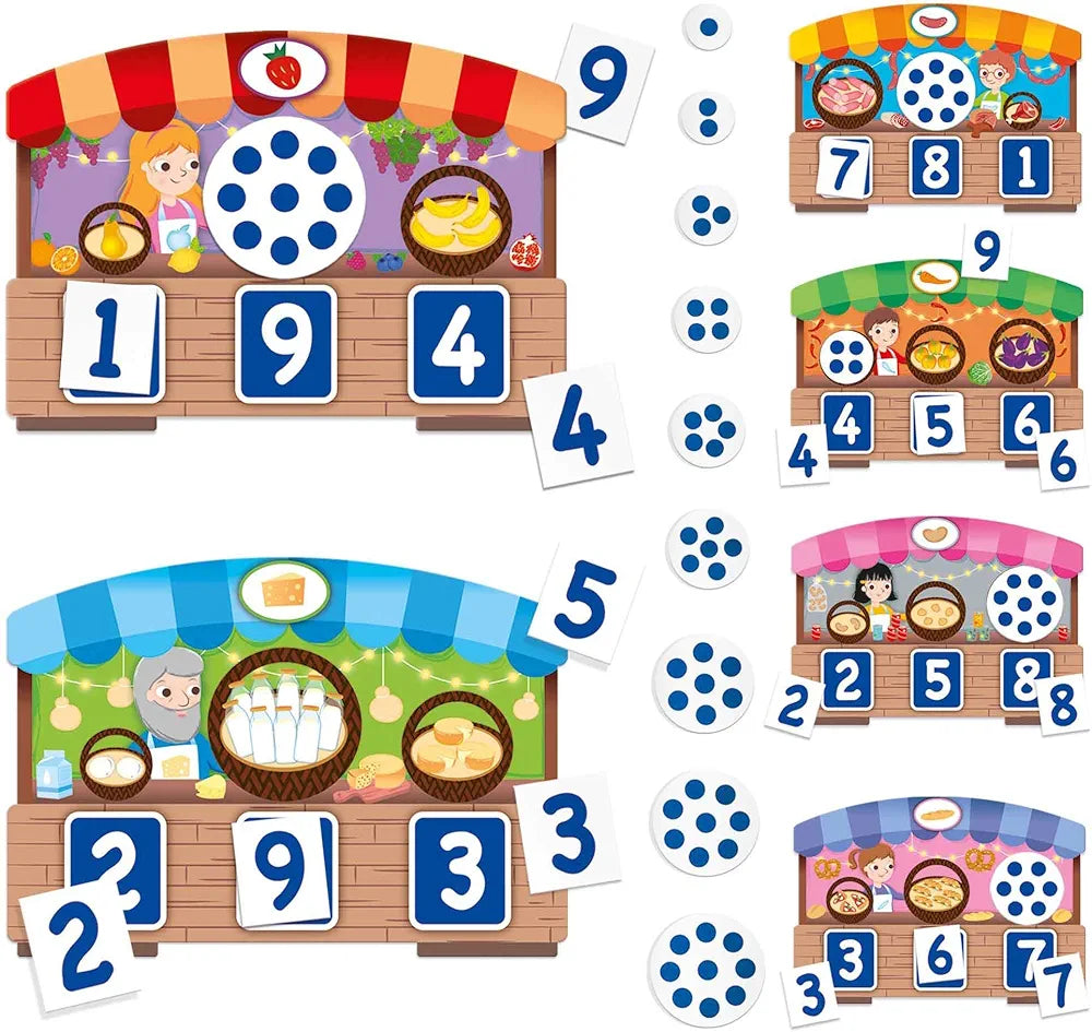 Headu Tombola Tattile Dei Numeri Montessori