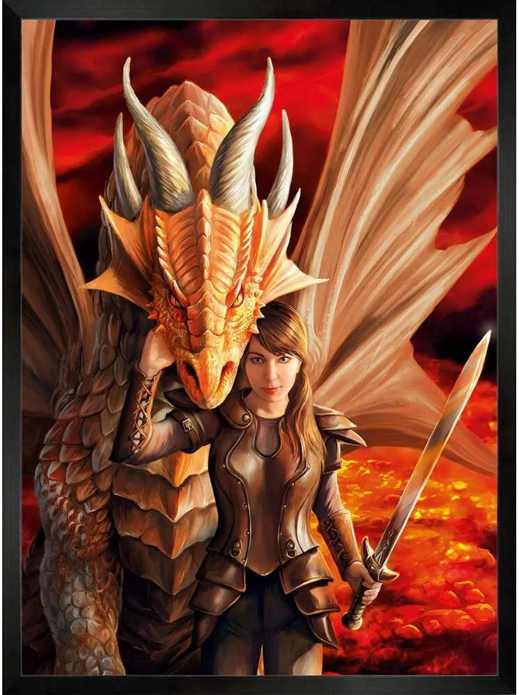 Clementoni -  Anne Stokes Puzzle - Inner Strenght - 1000 Pezzi