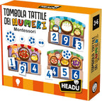 Headu Tombola Tattile Dei Numeri Montessori