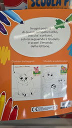 Fattoria. Traccia e colora. Ediz. a colori