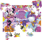 Clementoni - Supercolor Puzzle - Disney Minnie - 104 pezzi