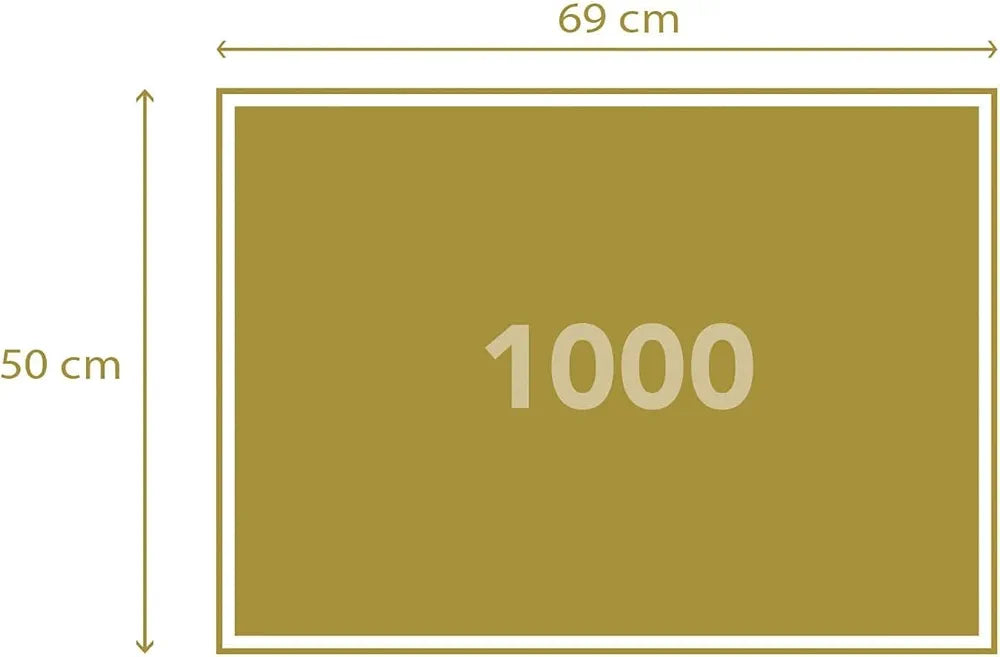 Clementoni - Museum Collection Puzzle - Van Gogh, Esterno di caffè di Notte - 1000 Pezzi