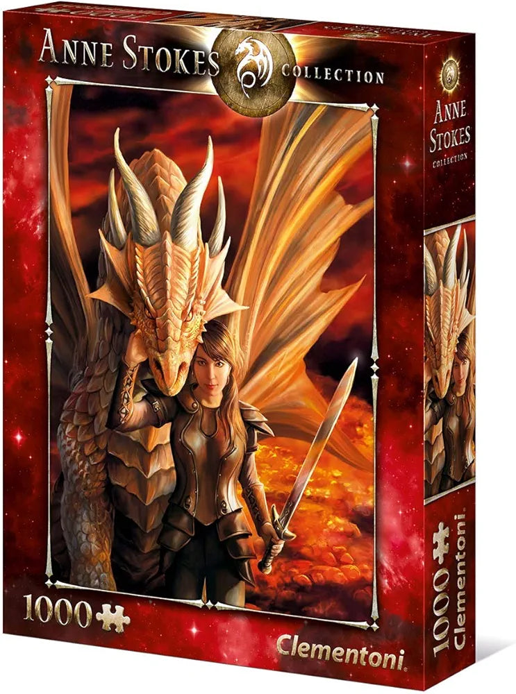 Clementoni -  Anne Stokes Puzzle - Inner Strenght - 1000 Pezzi