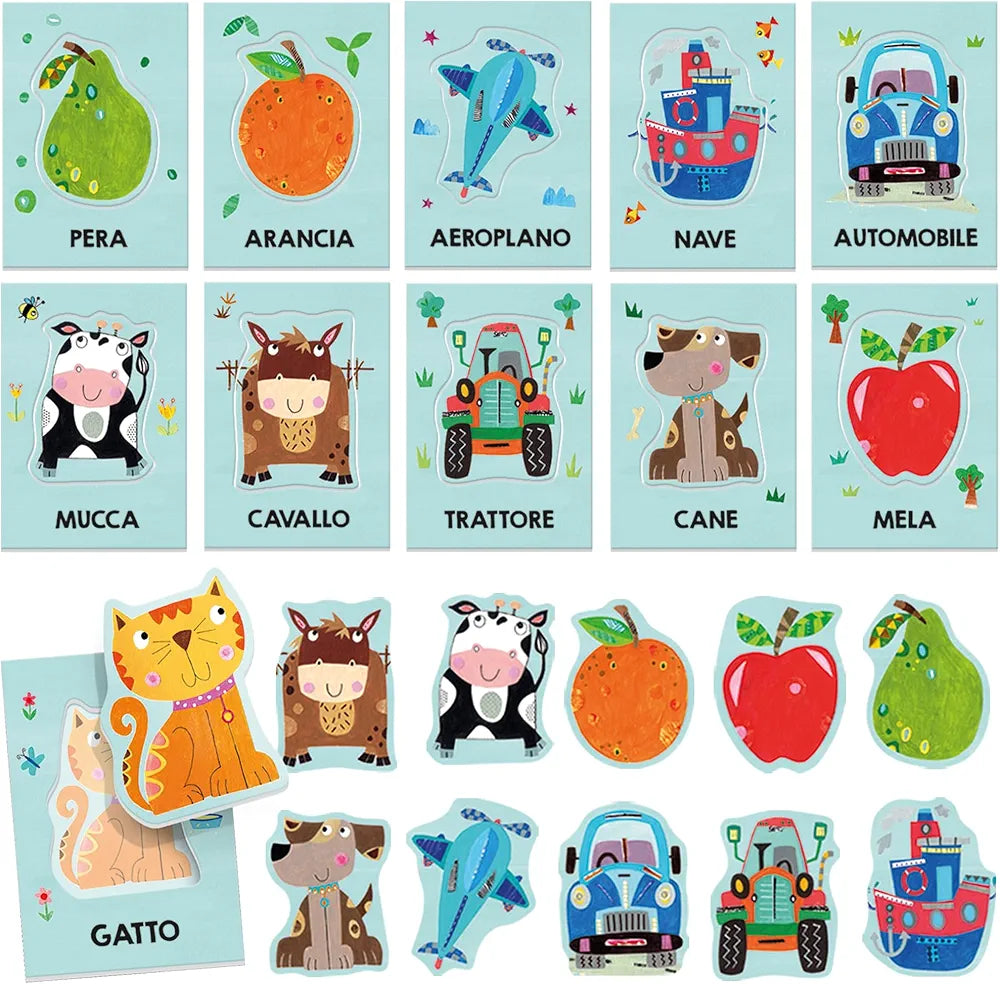 HEADU - Baby Flashcards Montessori