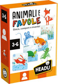 Headu Animali E Favole Gioca Componi E Inventa It55058 Gioco Educativo Per Bambini 3-6 Anni Made In Italy