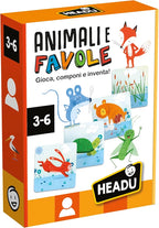 Headu Animali E Favole Gioca Componi E Inventa It55058 Gioco Educativo Per Bambini 3-6 Anni Made In Italy