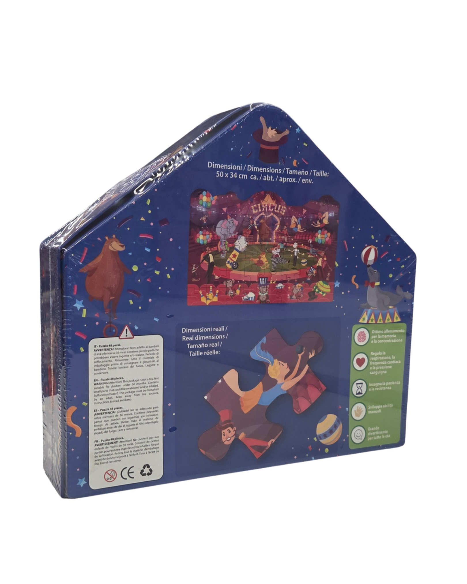 Puzzle Tutti al Circo - 48 pcs