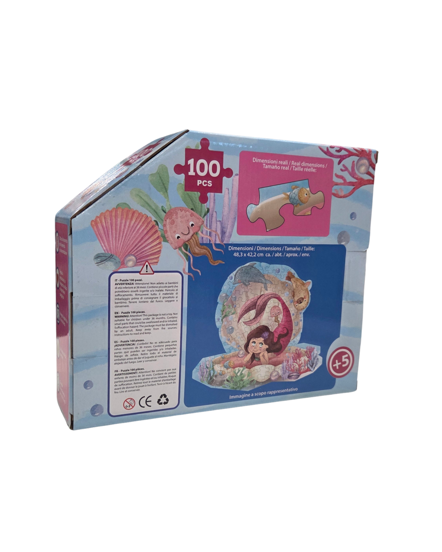 Puzzle - Una sirena per Amica - 100 pcs