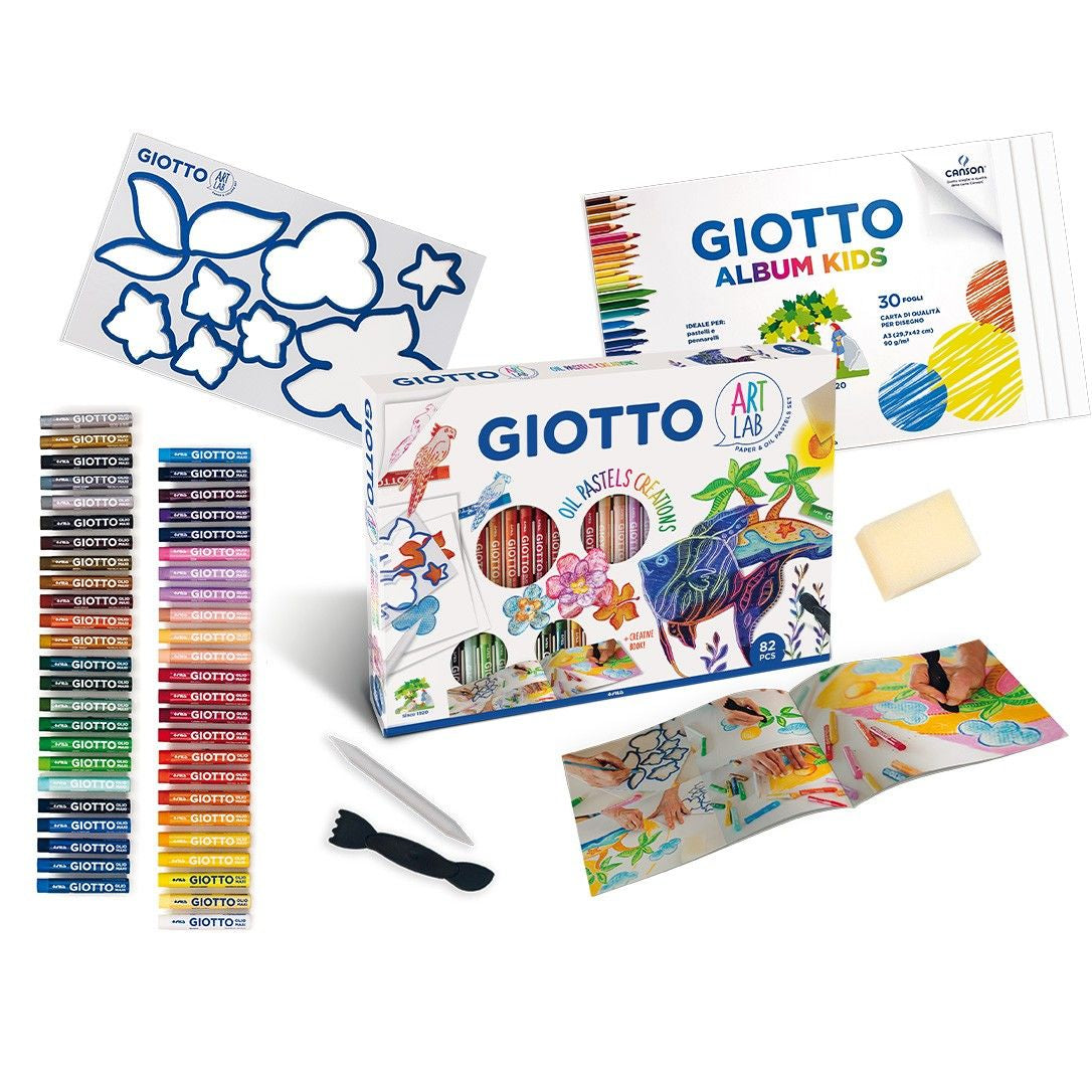 Giotto Art Lab – Oil Pastel Creations