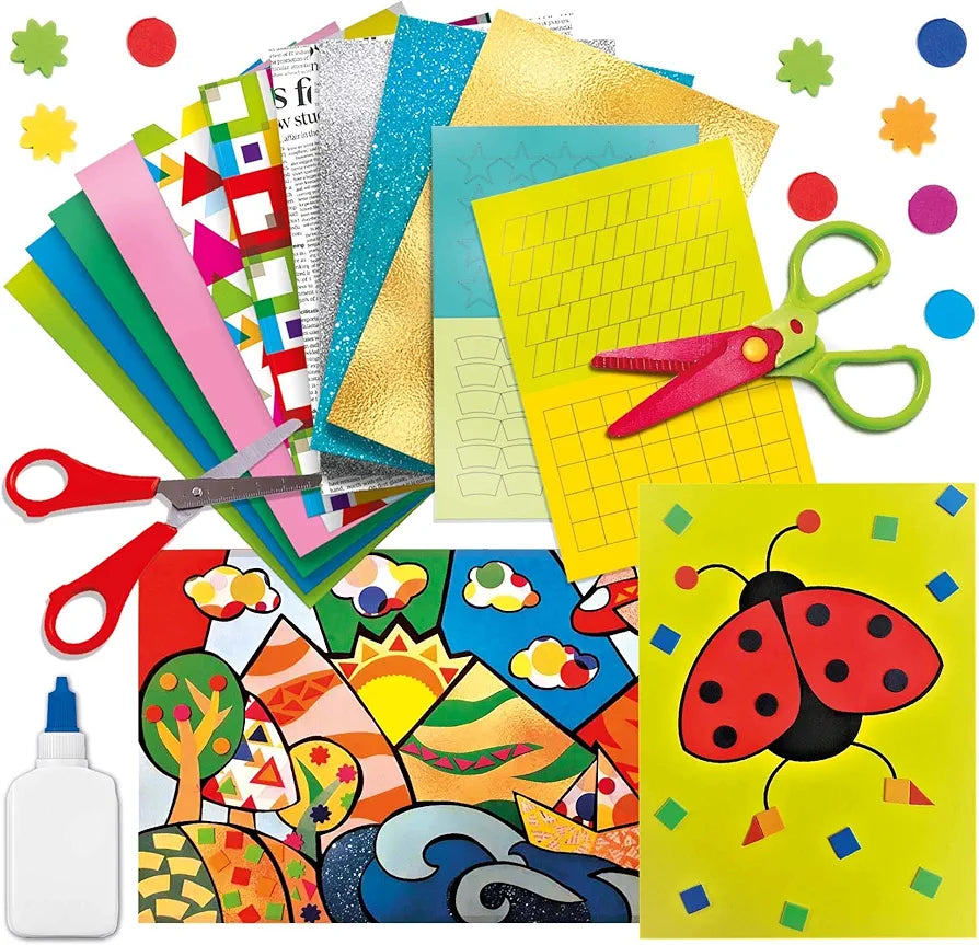 Headu Collage Creation Taglia Ritaglia E Crea Mu24056 Gioco Art & Craft