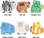 Headu - Tactile Animals Montessori