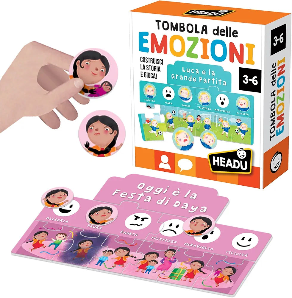 HEADU - Tombola delle Emozioni, Costruisci la Storia e Gioca