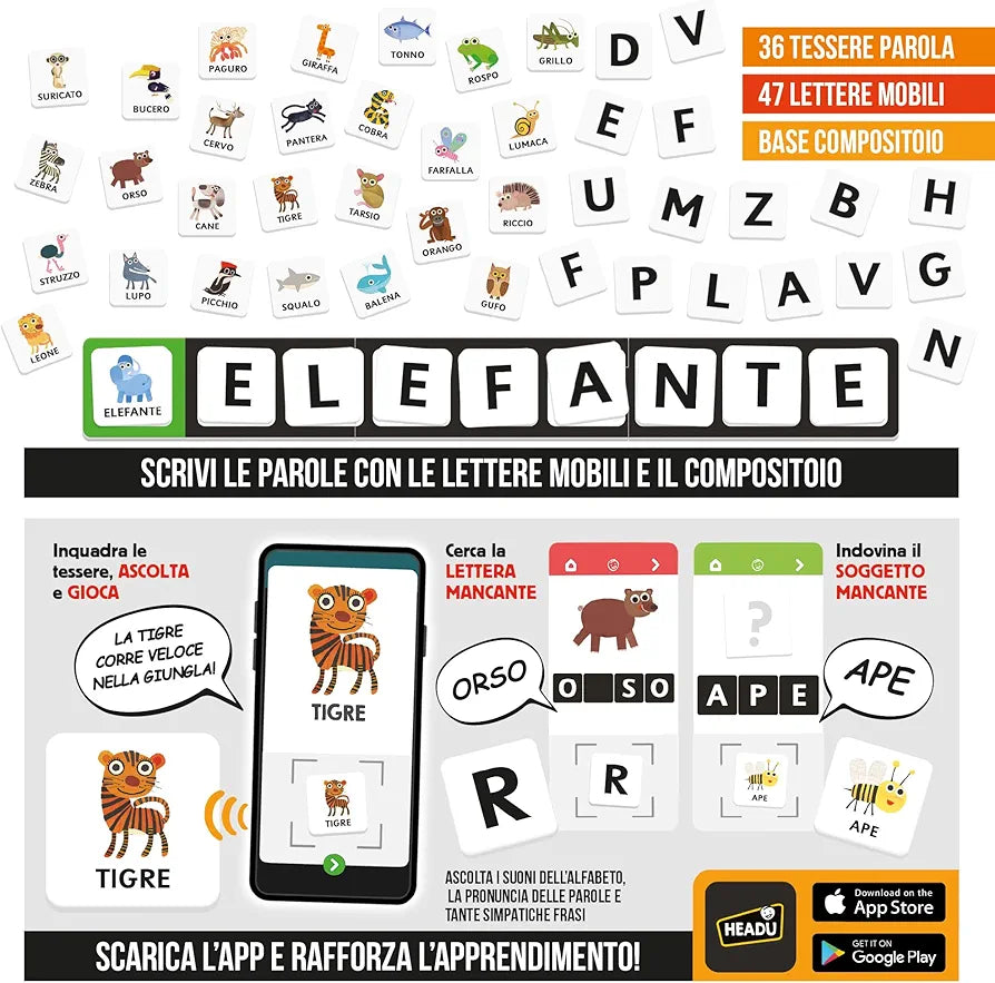 Headu Scrivo & Leggo 4.0 Animali e Ambient