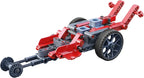 Clementoni Scienza e Gioco Build - Roadster e Dragster, Set di Costruzioni Bambini di 8+ Anni, Modellini Auto da Corsa