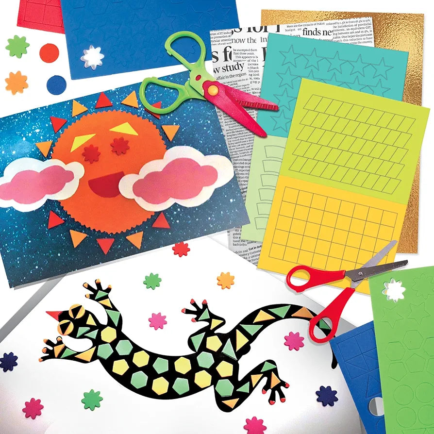 Headu Collage Creation Taglia Ritaglia E Crea Mu24056 Gioco Art & Craft