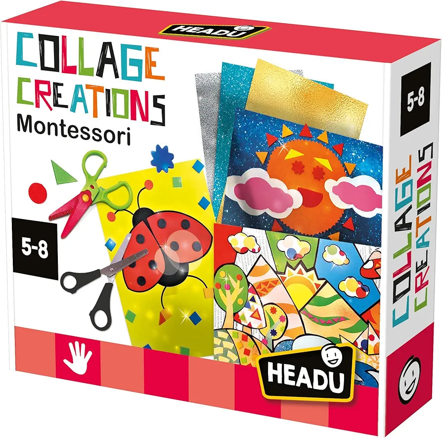 Headu Collage Creation Taglia Ritaglia E Crea Mu24056 Gioco Art & Craft