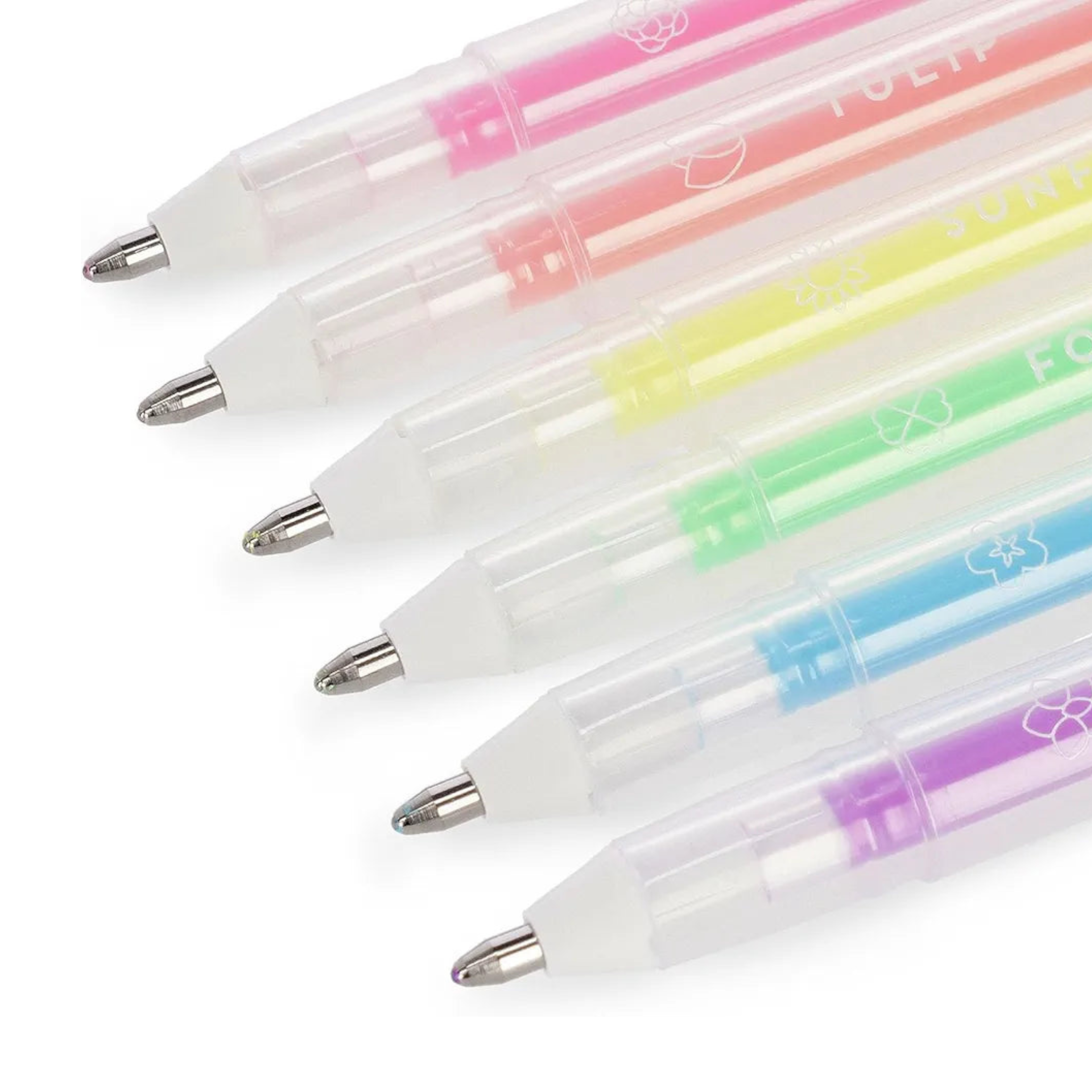 Legami - Set di 6 Penne Mini Gel Pastello