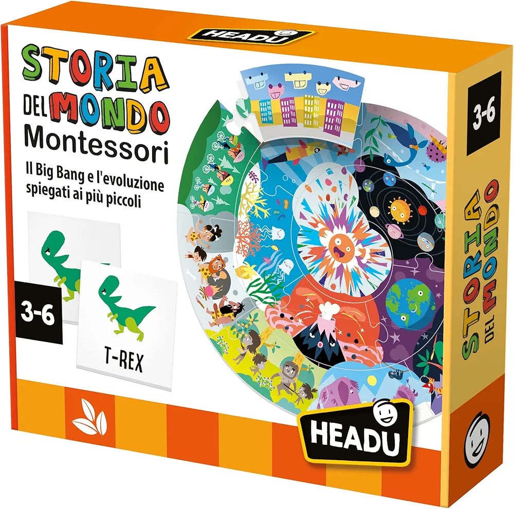 Headu Storia Del Mondo Montessori Il Big Bang E L'Evoluzione Spiegati Ai Più Piccoli