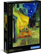 Clementoni - Museum Collection Puzzle - Van Gogh, Esterno di caffè di Notte - 1000 Pezzi