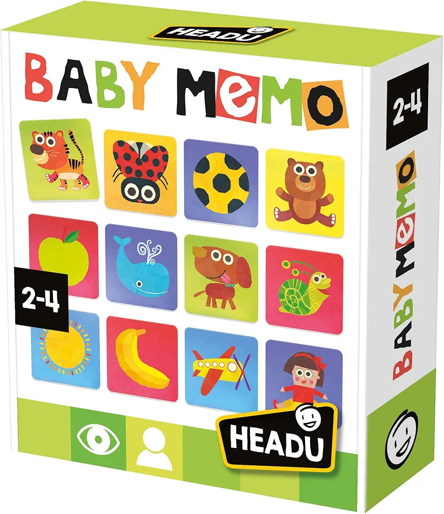 HEADU - Tactile Baby Memo Il Mio Primo Gioco Di Memoria