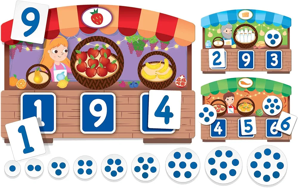Headu Tombola Tattile Dei Numeri Montessori