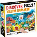 Headu Discover Puzzle Yellow Submarine Gioca e Scopri con il Magico Sottomarino