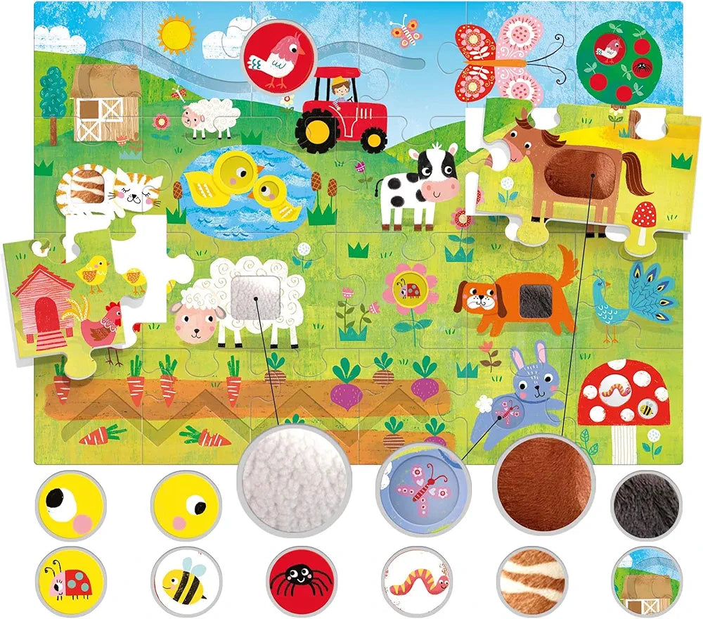 Tattile Puzzle Montessori