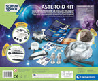 Clementoni Scienza e Gioco Lab - Asteroid Kit di Scavo Spaziale con Shuttle e Rover, Laboratorio Scientifico per Bambini dai 6+