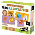 Prime associazioni – ganci didattici per allenare la logica e classificare – 12m+ – headu