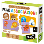 Prime associazioni – ganci didattici per allenare la logica e classificare – 12m+ – headu