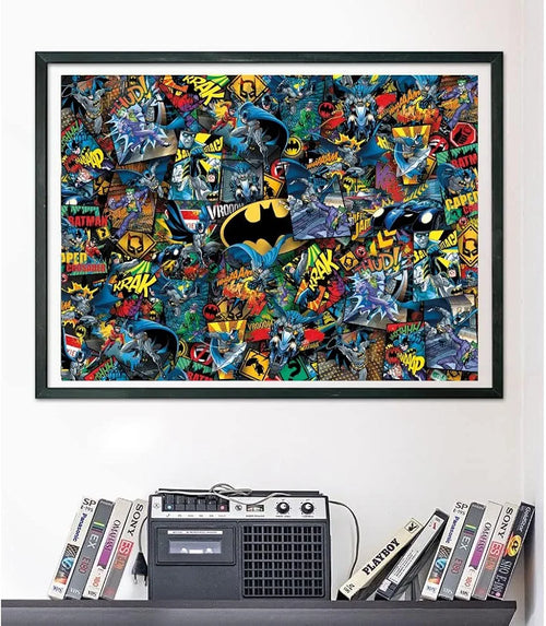 Clementoni - Impossible Puzzle - Batman - 1000 Pezzi - Made In Italy - Puzzle Adulti