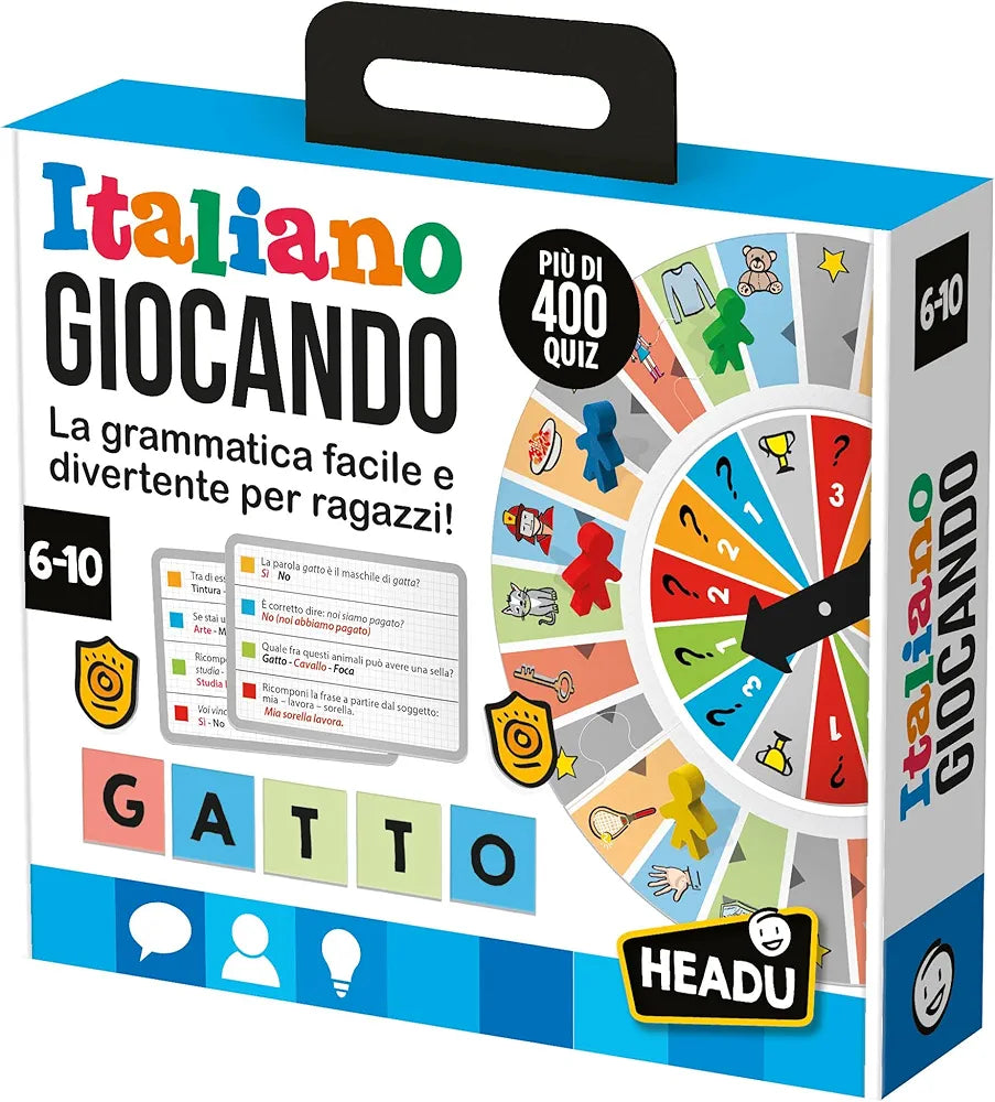 HEADU - Italiano Giocando - La Grammatica Facile E Divertente Per Ragazzi!