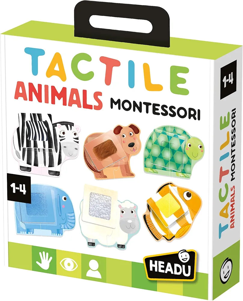 Headu - Tactile Animals Montessori
