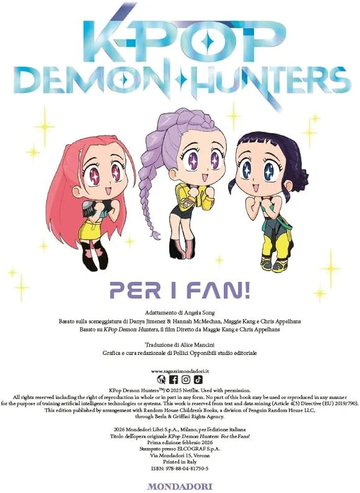 Kpop Demon Hunters. Per i fan! Libro ufficiale