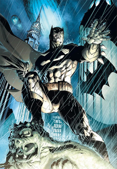Clementoni - Puzzle 1000 Pezzi per Adulti e Ragazzi, Special Series, Tema DC Comics Batman