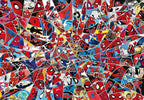 Clementoni Impossible Puzzle-Spider-Man - Puzzle, Medium, 1000 pezzi, Multicolor