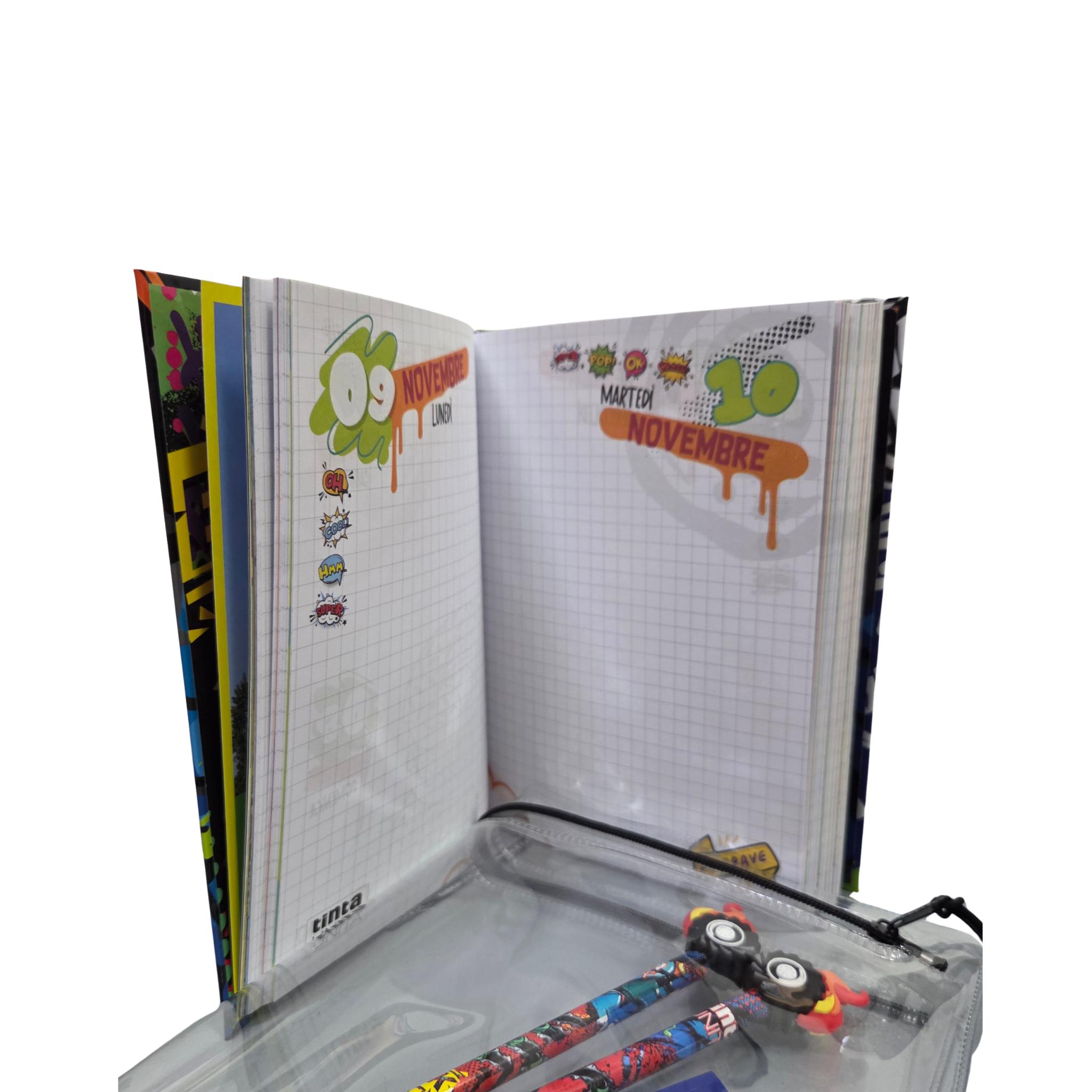 Diario Tinta Unita Boy and Girl - 12 mesi