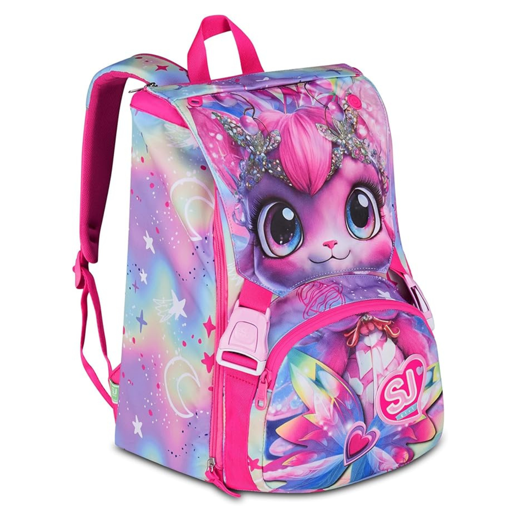Zaino SJ girl CAT LED Zaino Scuola Estensibile