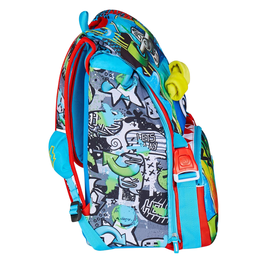 SJ GANG STYLE JAM GANG Zaino Scuola Estensibile Big