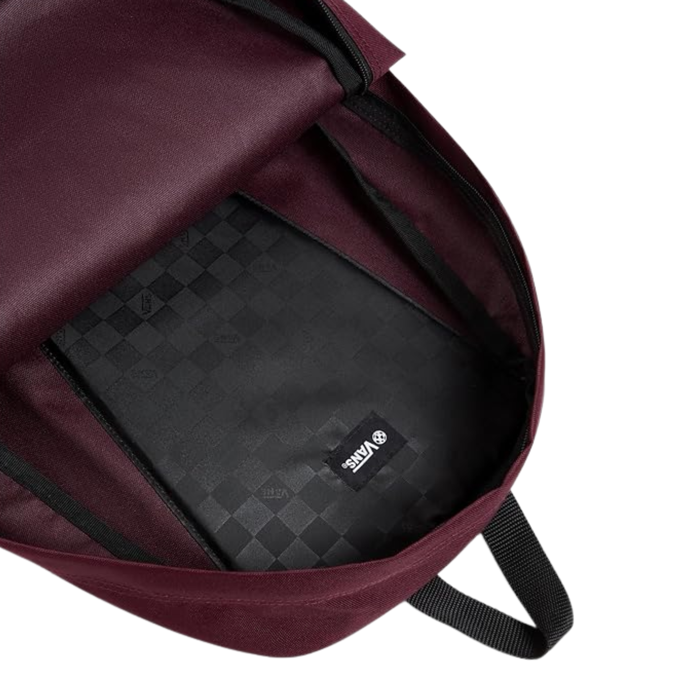 Vans Zaino Sportivo Unisex con Stampa Antico Skool, Bordex