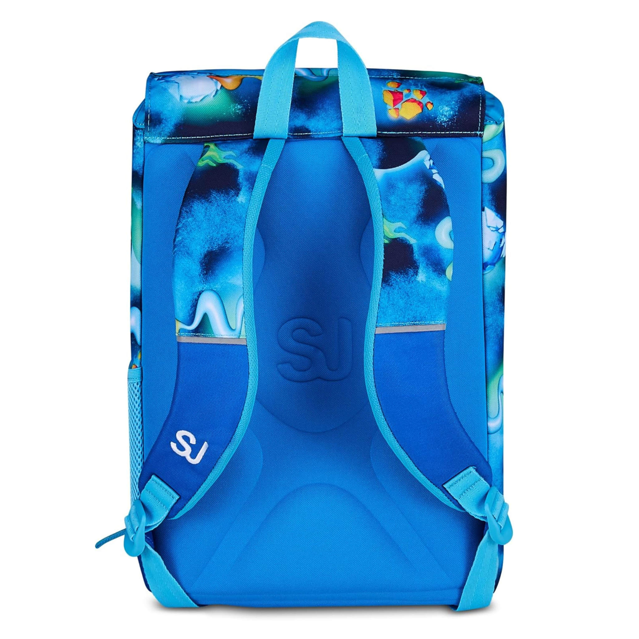 SJ GANG STYLE JAM GANG Zaino Scuola Estensibile SPACE RIDE, Blu, 24L